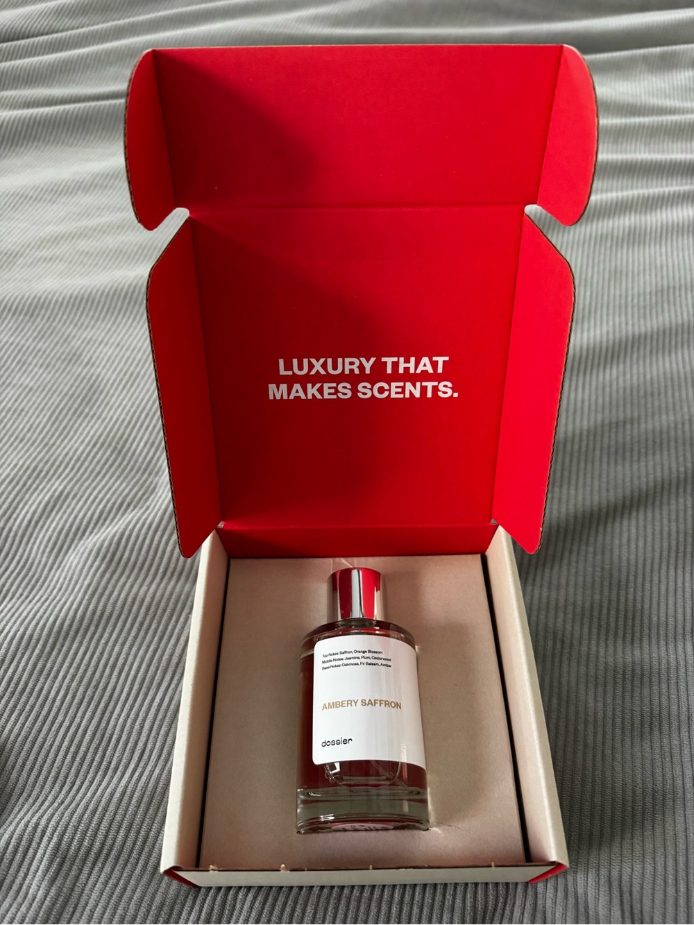 Dossier Ambery Saffron Perfume - Picture 2 of 5